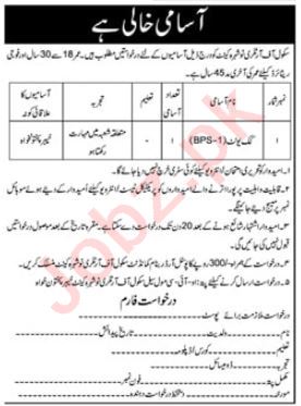 Cook Unit Position at the Artillery School in Nowshera, Cantt