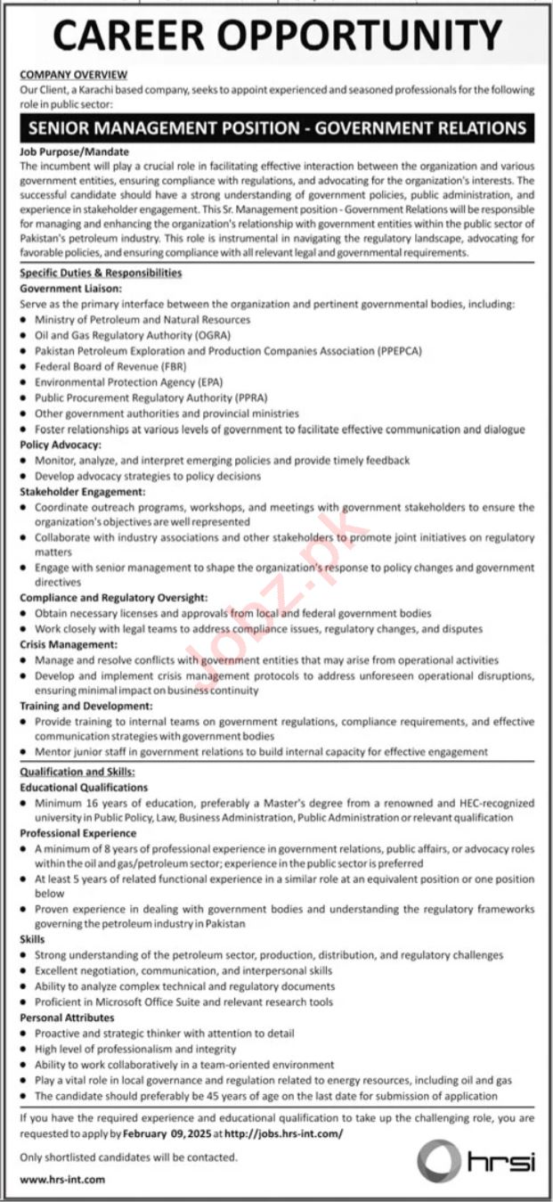 Global Human Resource Solution HRSI Employment 2025