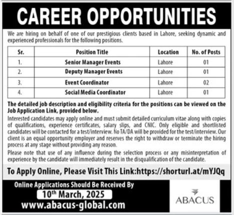Jobs in Abacus Global Management 2025